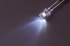 Nichia NSPL515DS LED hållmonterad Varmvit Rund 5 mm 1800 mcd 55 20 mA 3.2 V