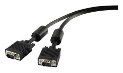 SVGAAnslutningskabel[1x VGA hane - 1x VGA hane]10.00 mSvartRenkforce