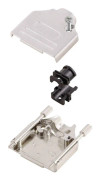 MH Connectors MHDTZK9-RA-PC-K D-sub hölje Antal poler: 9 Metall 180 ° Silver 1 st