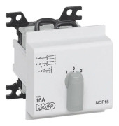 BACO NDF15 Strömbrytare 16 A 2 x 30 ° Grå 1 st