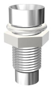 Signal Construct SMZ1069 LED-sockel Metall Passar till LED 3 mm Skruvfäste