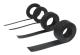 Hebotec 11-KE10002,5FRT Kardborreband för paketering Statisk del och fleecedel (L x B) 2500 mm x 10 mm Svart 2.5 m