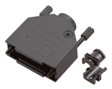 MH Connectors MHDTZK-25-RA-BK-K D-sub hölje Antal poler: 25 Metall 180 ° Svart 1 st