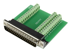  D-Sub kontakt 90 ° Antal poler: 37 Skruv