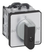 BACO NY31AQ1 Voltmeter strömbrytare 16 A 360 Grå, Svart 1 st