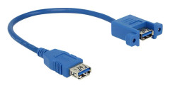 USB 3.0 FörlängningskabelFör inbyggnad [1x USB 3.2 Gen 1 A hona (USB 3.0) - 1x USB 3.2 Ge