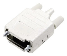 MH Connectors MHDPPK-M-25-K D-sub hölje Antal poler: 25 Plast, metalliserad 180 ° Silver 1 st