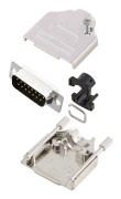 MH Connectors MHDTZK15-DM15S-K D-Sub honkontakt set 180 ° Antal poler: 15 Lödhona 1 st