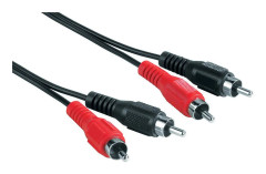 Hama Ljudkabel 2xRCA - 2xRCA (2.5m)