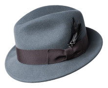 Hattar - Bailey Tino (blå-grå) (Storlek: X-Large - 61 cm)