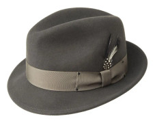 Hattar - Bailey Tino (grå) (Storlek: Large - 59 cm)