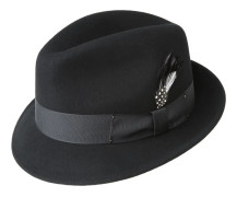Hattar - Bailey Tino (svart) (Storlek: Large - 59 cm)