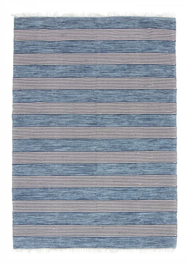 Trasmatta - Juni (blå) (Storlek: 60 x 110 cm)