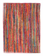 Trasmatta - Flätan (multi) (Storlek: 70 x 300 cm)