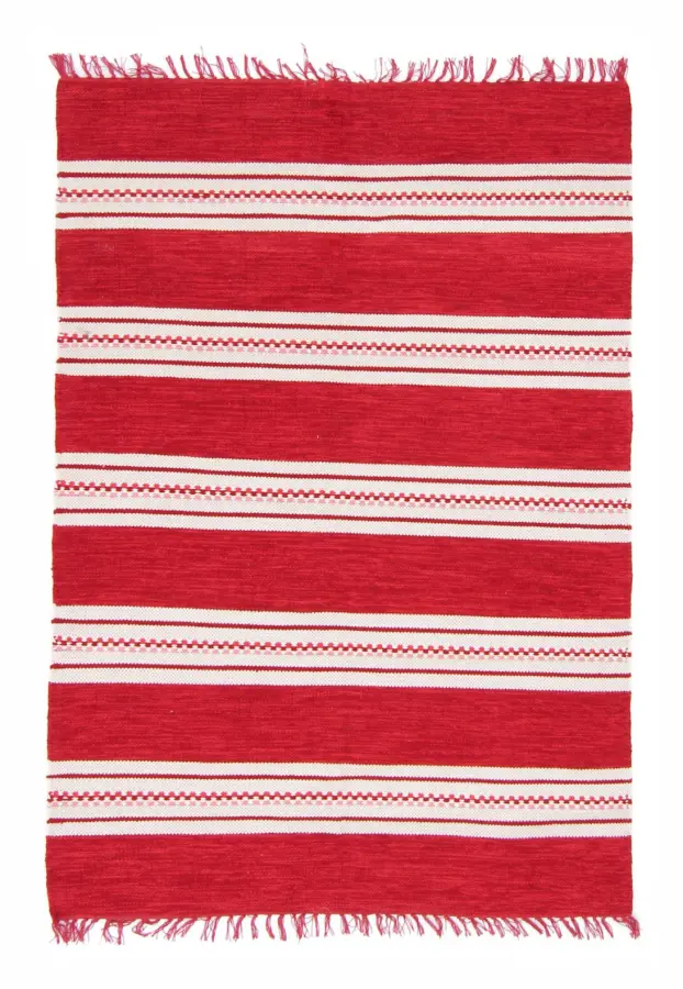 Stora trasmattor - Kajsa (röd) 160 x 230 cm