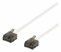 TP-kabel Cat6a Platt Vit 1m