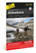 Högalpin karta Kebnekaise 1:15 000