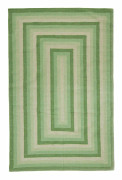 Trasmatta - Chania (grön) (Storlek: 170 x 240 cm)