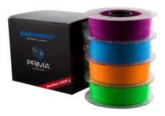 EasyPrint PLA Value Pack Neon - 1.75mm - 4x 500 g (Total 2 kg) - Neon Blue, Neon Green, Neon Orange, Neon Purple