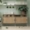 String - Cabinet with Sliding Doors