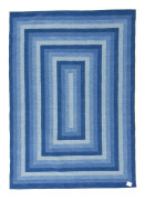Trasmatta - Chania (blå) (Storlek: 70 x 300 cm)