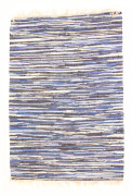 Trasmatta - Tulka (blå) (Storlek: 70 x 230 cm)