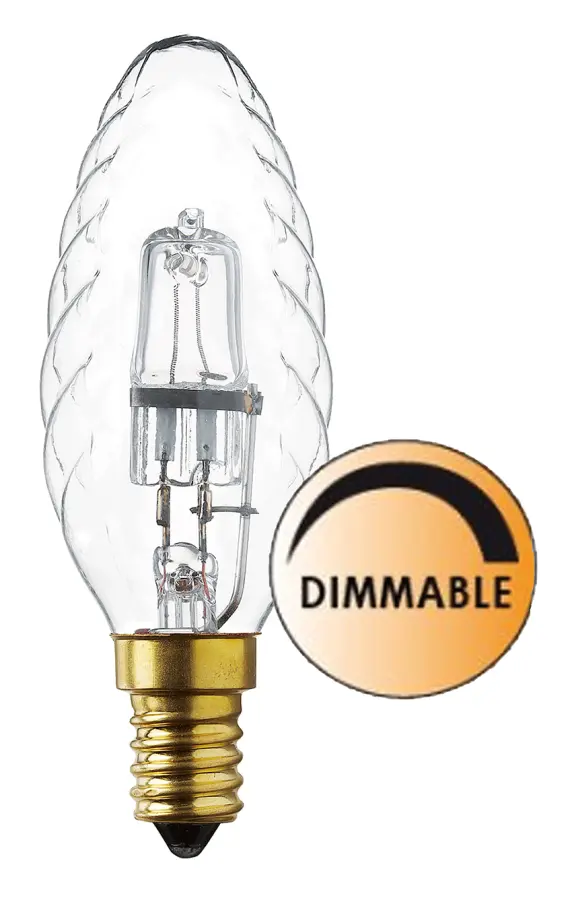  Light Source E14 Halolux Crown Clear 18W