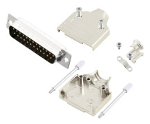 MH Connectors MHDM25-DB25P-K D-Sub stiftlist set 180 ° Antal poler: 25 Lödhona 1 st
