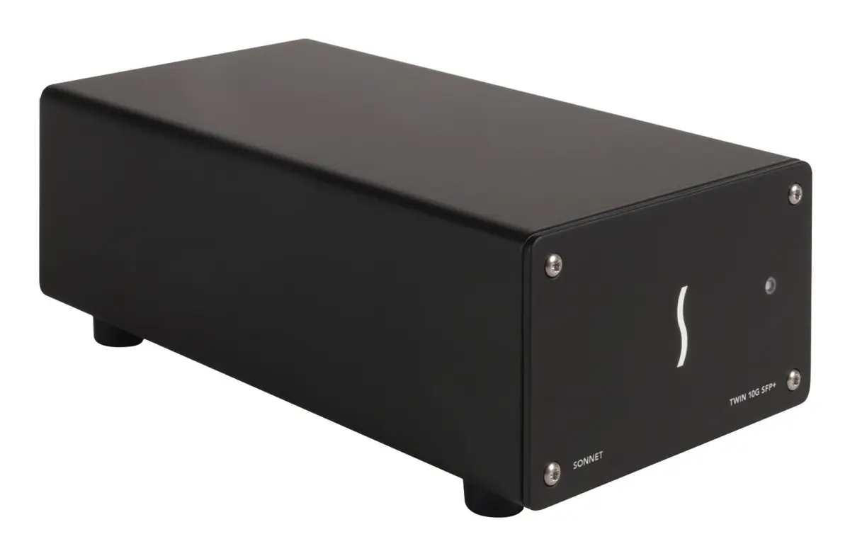 Sonnet Twin 10G SFP+ Thunderbolt 3