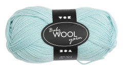 Babygarn, L: 172 m, mintgrön, NM 14/4 , 50g