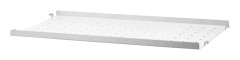 String Metallhyllplan Låg Kant 58x30 cm (1-Pack) Galvaniserat