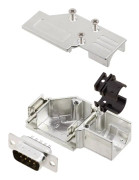 encitech DCMR-FK-09-DBP-K 6355-0065-01 D-Sub stiftlist set 90 ° Antal poler: 9 Lödhona 1 set
