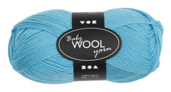  Babygarn, L: 172 m, turkos, NM 14/4 , 50g