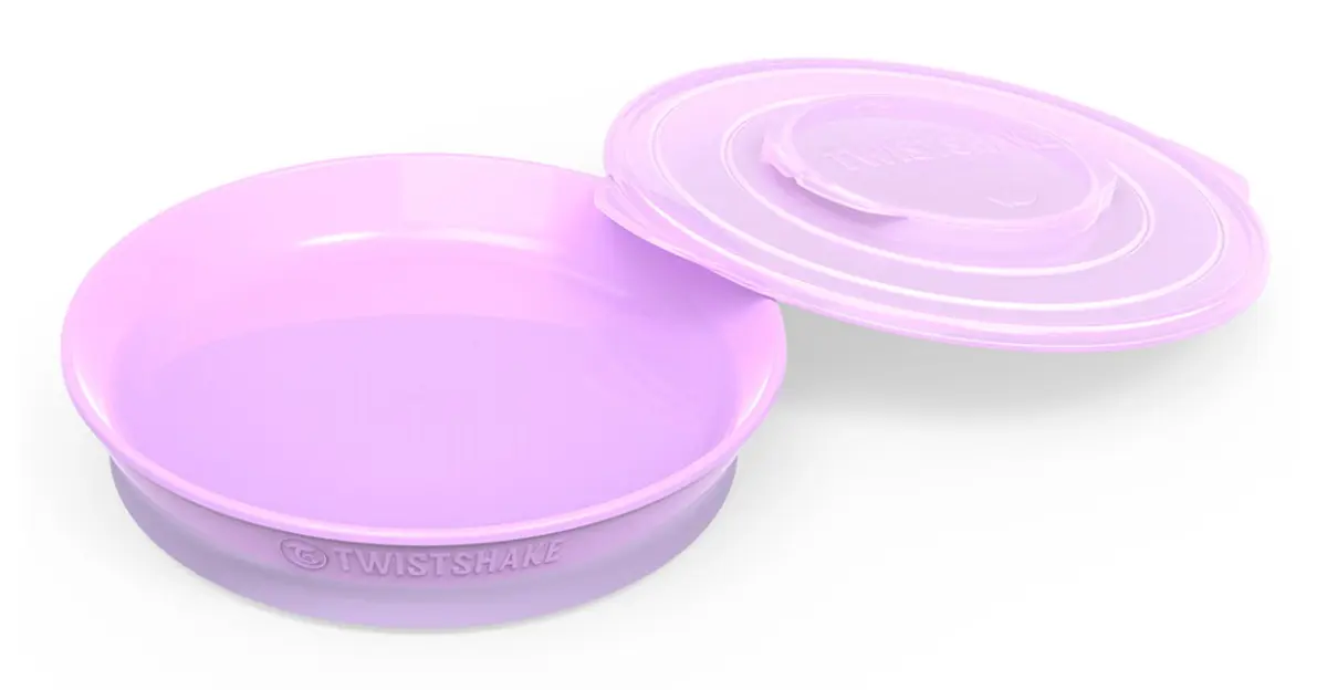 Twistshake Tallrik (Pastell Lila)