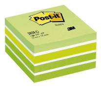 POST-IT KUB 76X76MM, FRESH GREEN