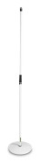  Gravity MS23W Microphone Stand with Round Base, White