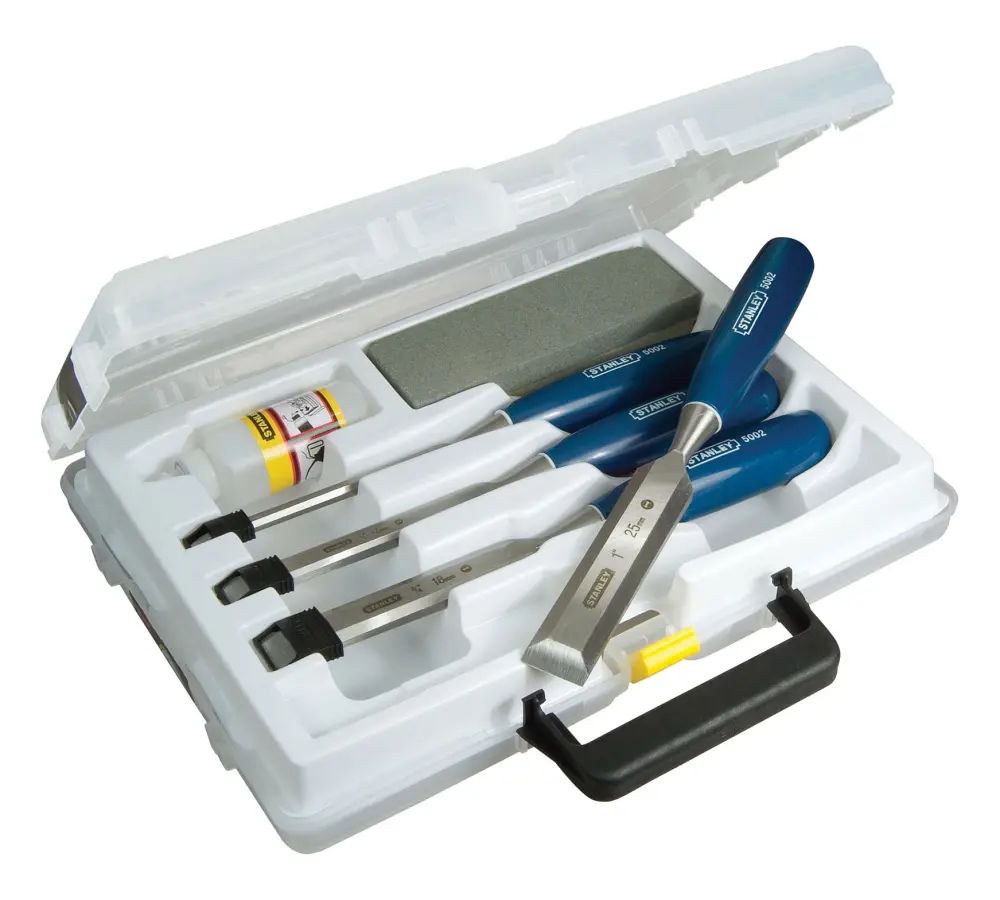 Stanley 4 Piece Wood Chisel Set