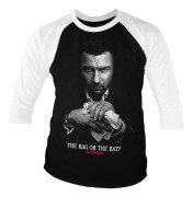 Ray Donovan - The Bag Or The Bat Baseball 3/4 Sleeve Tee White-Black Medium