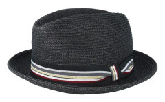 Salem Black Trilby - Bailey