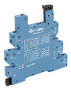 Finder 93.61.8.230 Reläsockel med fästbygel, med LED, med EMC-reduceringskrets Serie: Finder Serie 34 Finder 34.51, Find