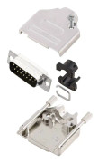  MH Connectors D-Sub stiftlist set 180 ° Antal poler: 15 Lödhona 1 st