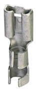 Phoenix Contact 3240156 Flatstifthylsa Anslutningsbredd: 6.3 mm Anslutningstjocklek: 0.8 mm 180 ° Oisolerad Metall 100