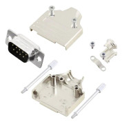 MH Connectors MHDM9-DB9P-K D-Sub stiftlist set 180 ° Antal poler: 9 Lödhona 1 st
