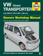 VW Transporter Diesel (July 03 - '15) 03 to 65 (häftad, eng)