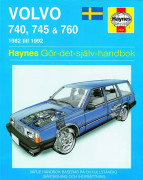 Volvo 740, 745 and 760 (1982 - 1992) Haynes Repair Manual (svenske utgava)
