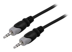 Ljudkabel 3.5mm hane - hane 10 m