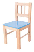  Wooden Chair (Blue)
