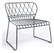 Skargaarden Resö Lounge Chair (Produkt: Grafitgrå stol utan dyna)