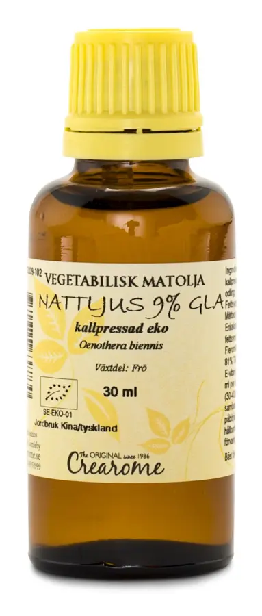 Nattljusolja kallpressad 30 ml