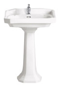 Heritage Tvättställ Med Ett Blandarhål 61 cm Granley